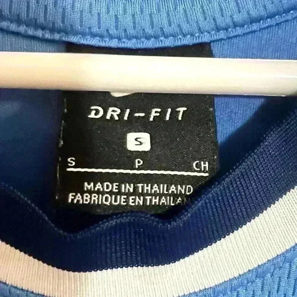 Nike Men Dri-fit Mesh Basketball Jersey, Blue
Size Small - Picture 5 of 8